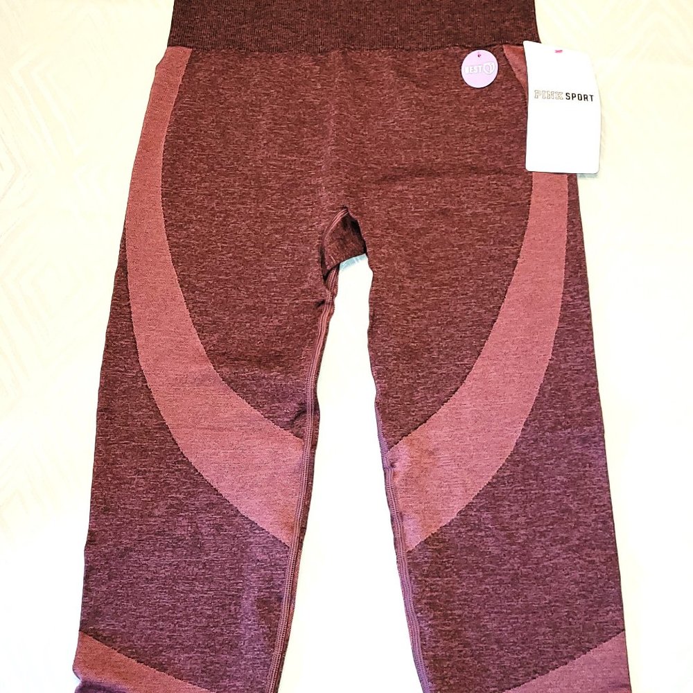 PINK 2-pc Seamless Workout Tight